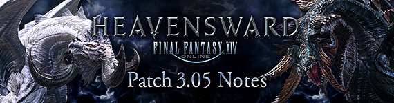 FFXIV News - Patch 3.05 Notes